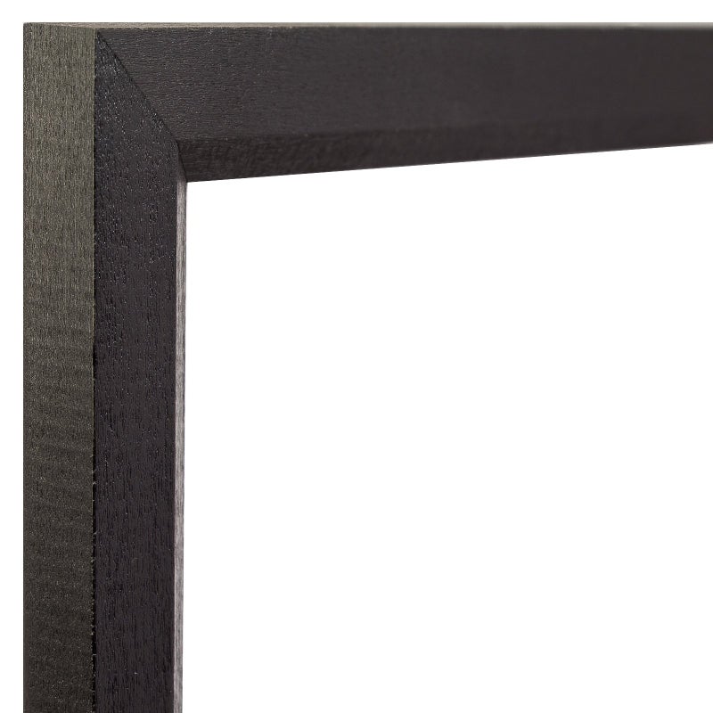 Craig Frames 7171610BKC1215AAC 0.825-Inch Wide Picture/Poster Frame in Wood Grain Finish, 12 by 15-Inch, Solid Black - Image 3